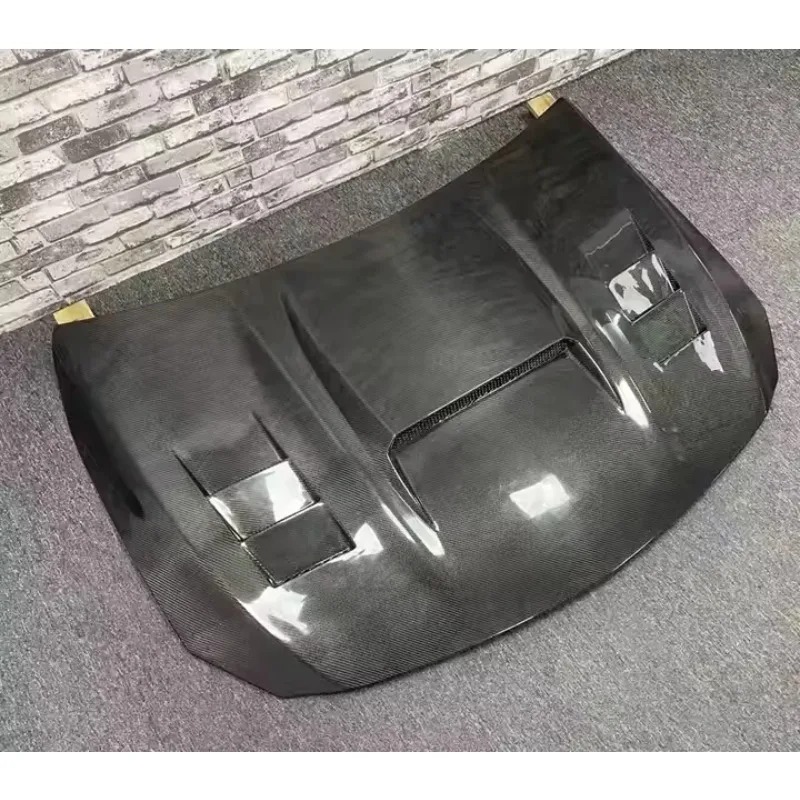 New Carbon Fiber Engine Cover Honeycomb Style for  GLA X56 GLA35 GLA45 Hood Bonnet